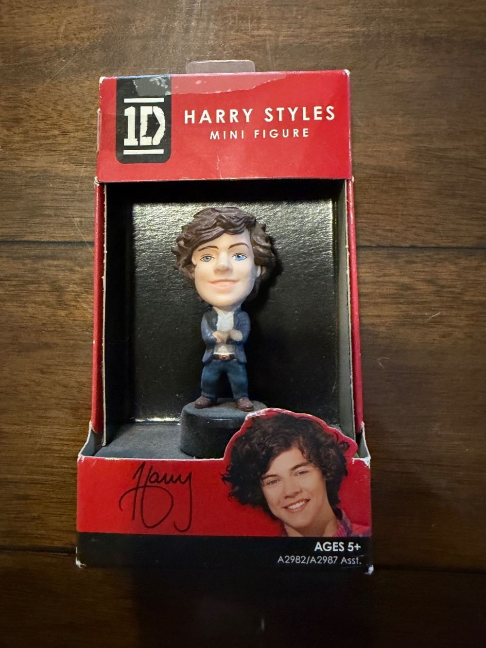 One Direction 1D Harry Styles Mini Figure Figurine In Box